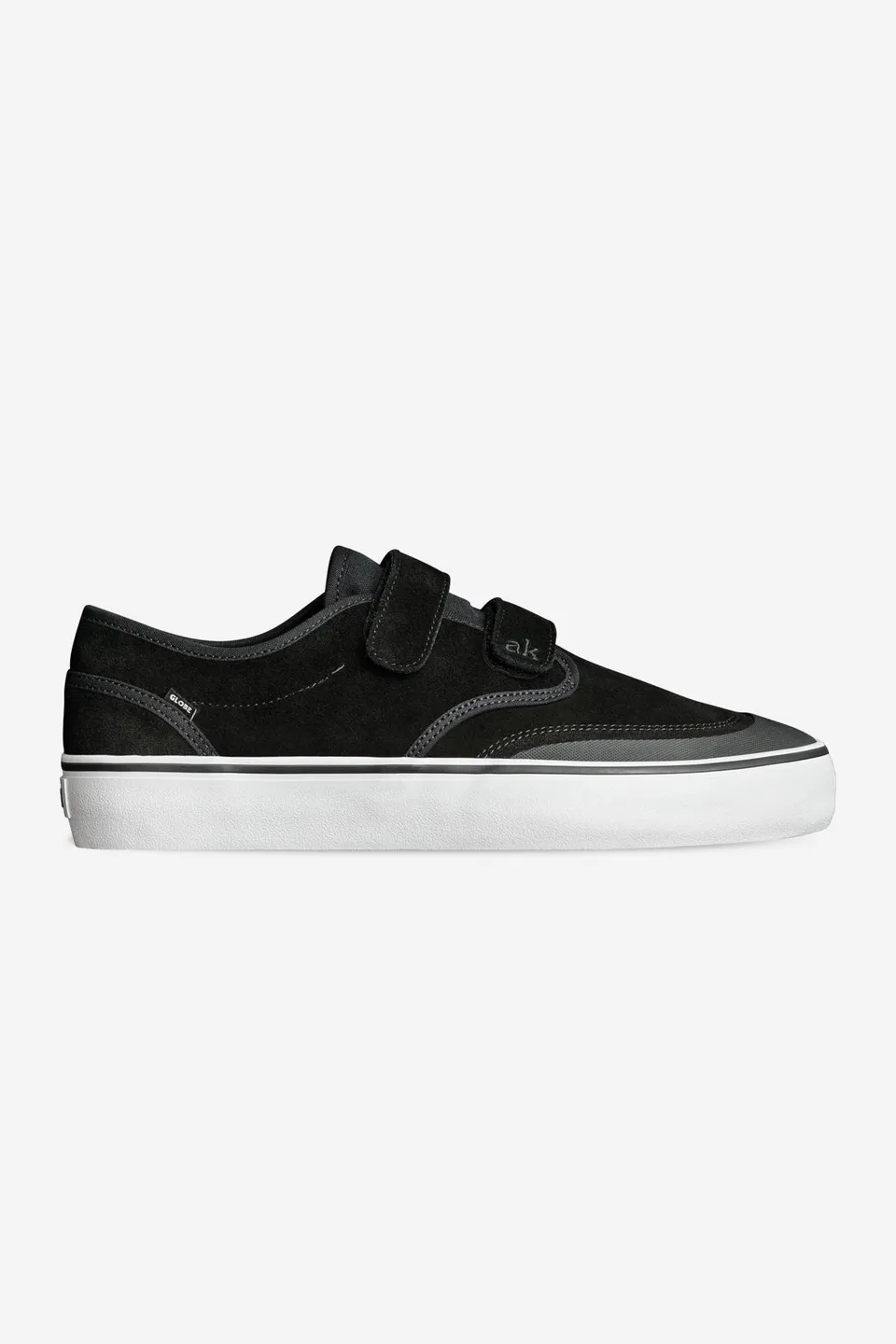 globe-motley-ii-strap-black-white-skateschuhe-mit-klettverschluss image 1