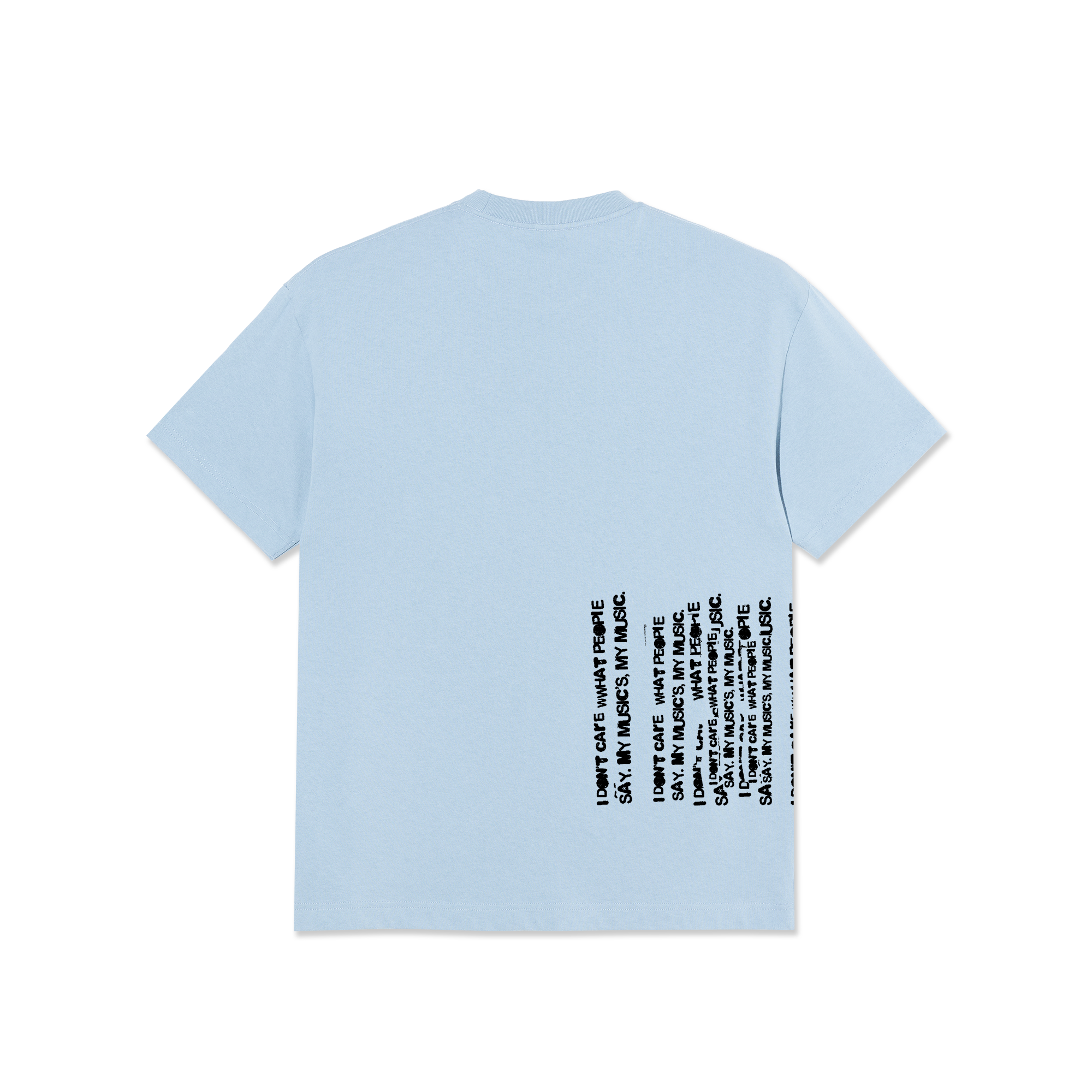 polar-skate-co-tee-my-music-light-blue-regular-fit-t-shirt image 2
