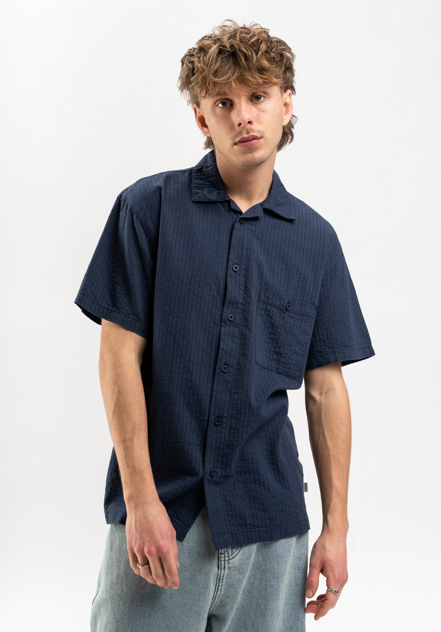 titus-paulo-shirt-kurzarm-regular-fit-leichter-baumwollstoff-knopfleiste image 1
