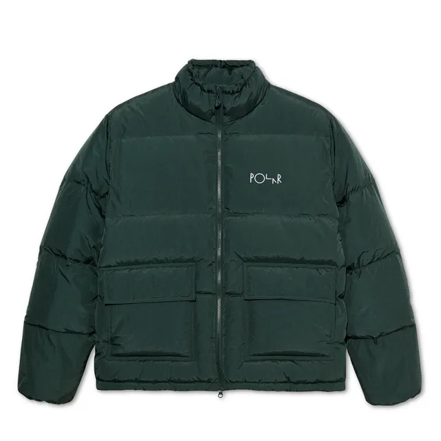 polar-skate-co-pocket-puffer-jacket-dark-teal-daunenjacke-mit-90-r-d-s-daunen image 1