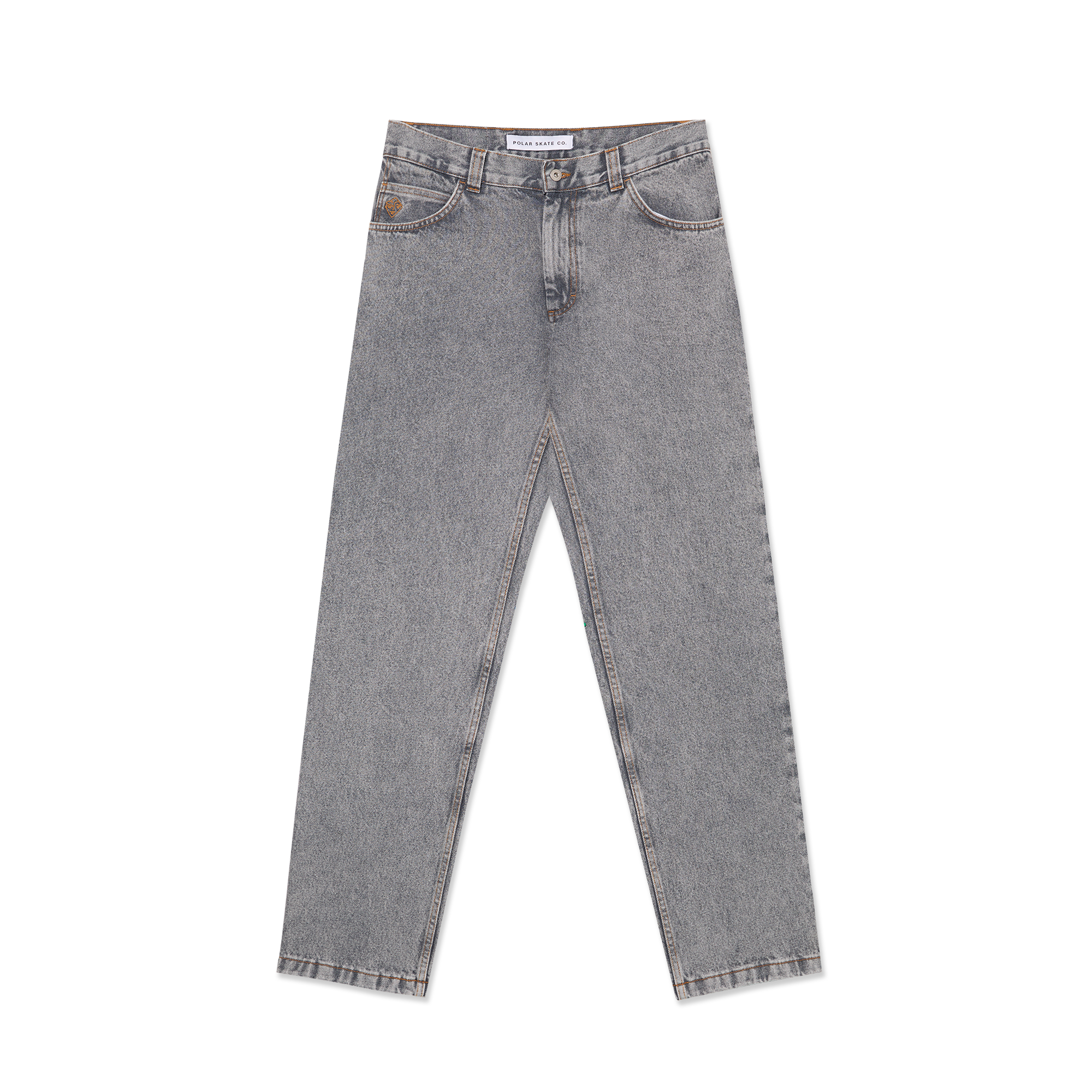 polar-skate-co-89-pants-washed-graphite-high-waist-jeans-mit-straight-leg image 1