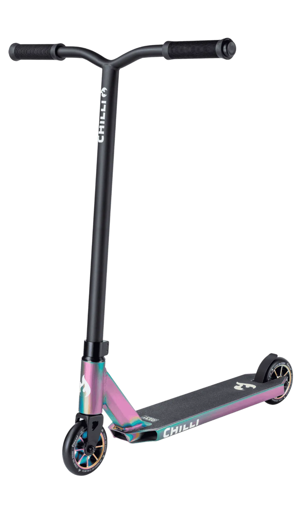 chilli-pro-scooter-rocky-matt-neochrome-stunt-scooter-komplett image 1