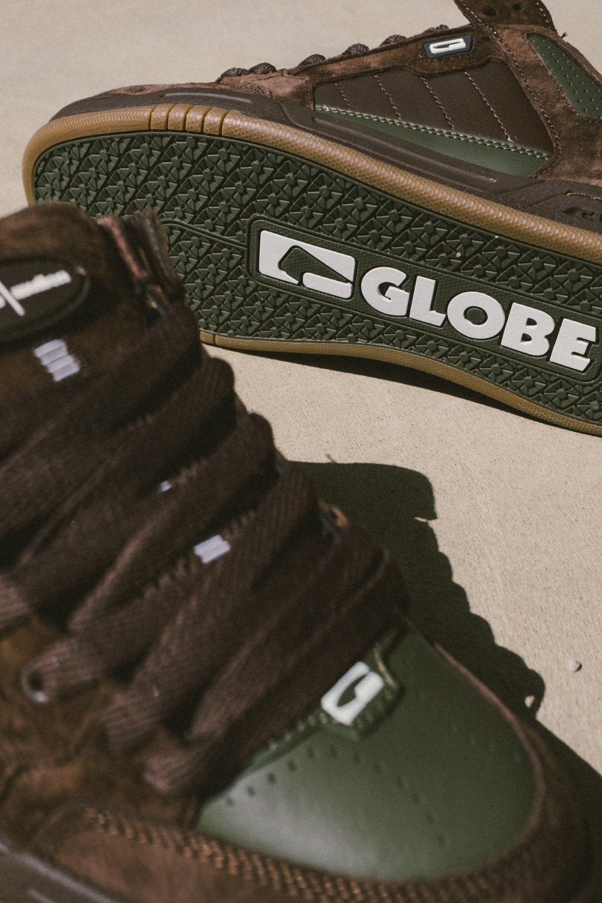 globe-tilt-prime-skate-schuh-brown-olive-mullen-rodney-mullen-signature image 7