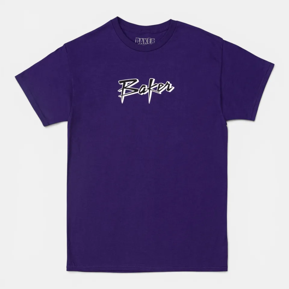 baker-skateboards-purple-pain-tee-front-print image 1
