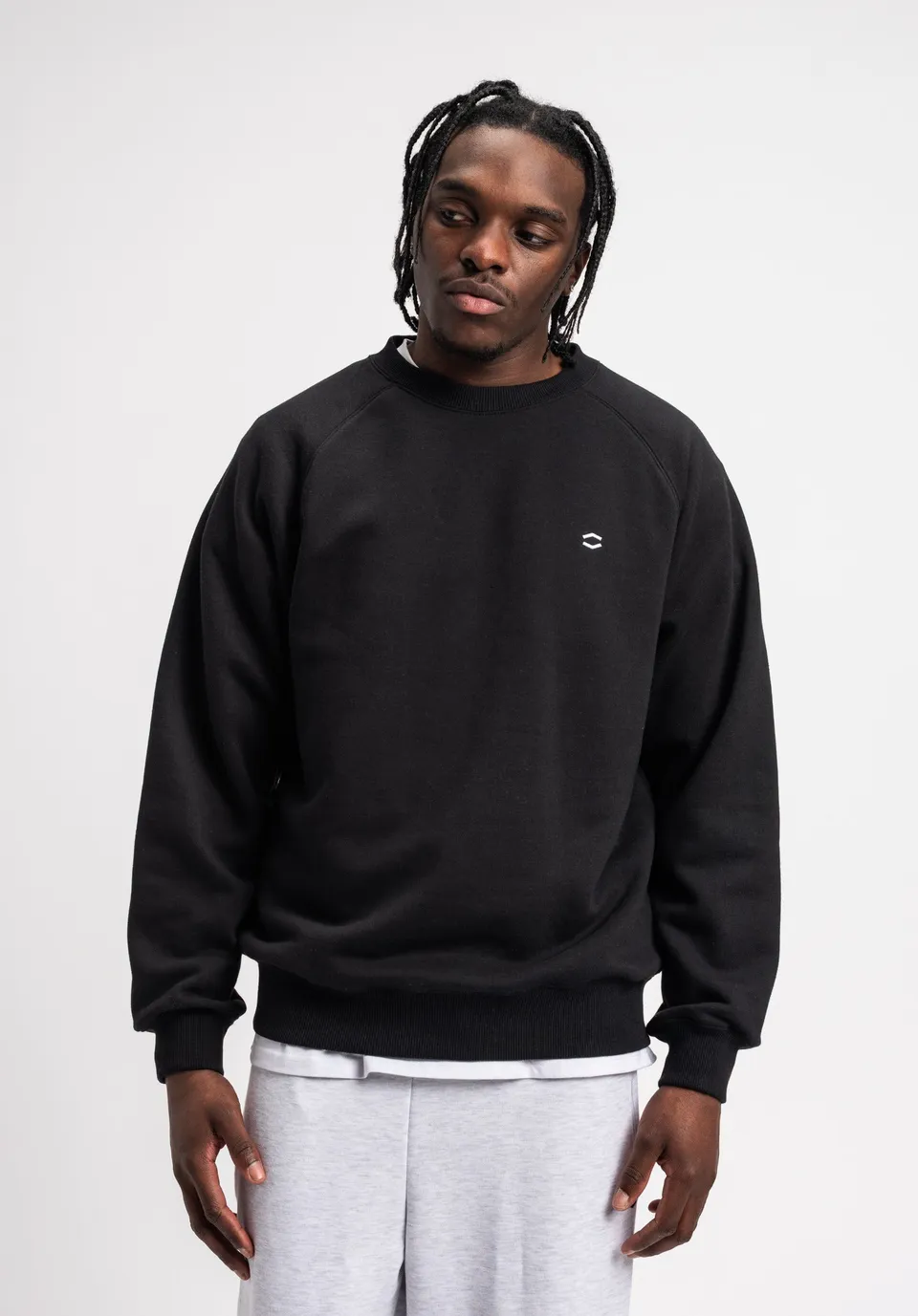 titus-hxgn-sweatshirt-420-g-m-heavyweight-regular-fit-mit-raglan-rmeln-und-hxgn--2 image 1