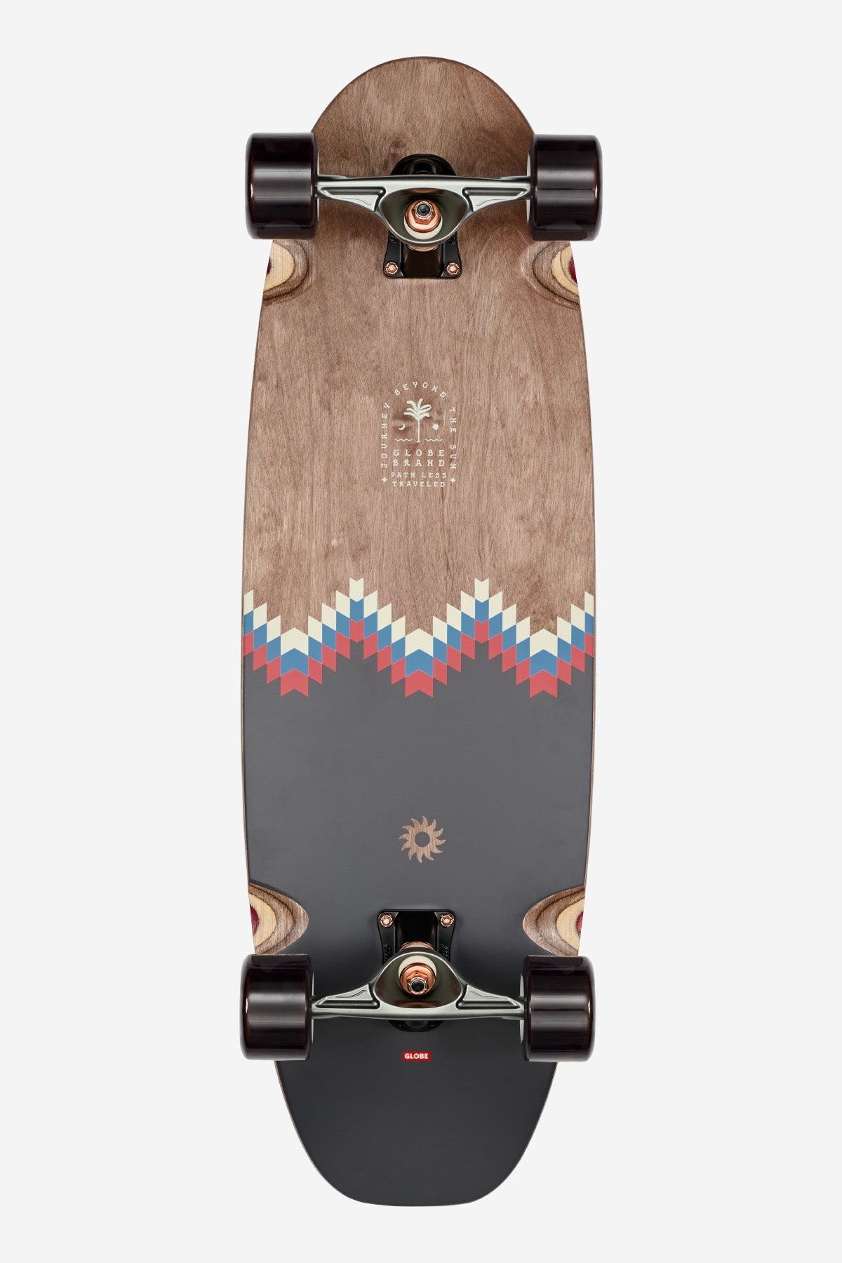 globe-coaster-31-cruiserboard-mirage-resin-7-hard-rock-maple-slant-hi-rise-truck image 1