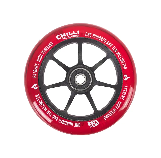 chilli-pro-scooter-csg-hannya-wheel-110mm-red image 1
