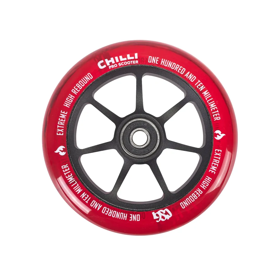 chilli-pro-scooter-csg-hannya-wheel-110mm-red image 1