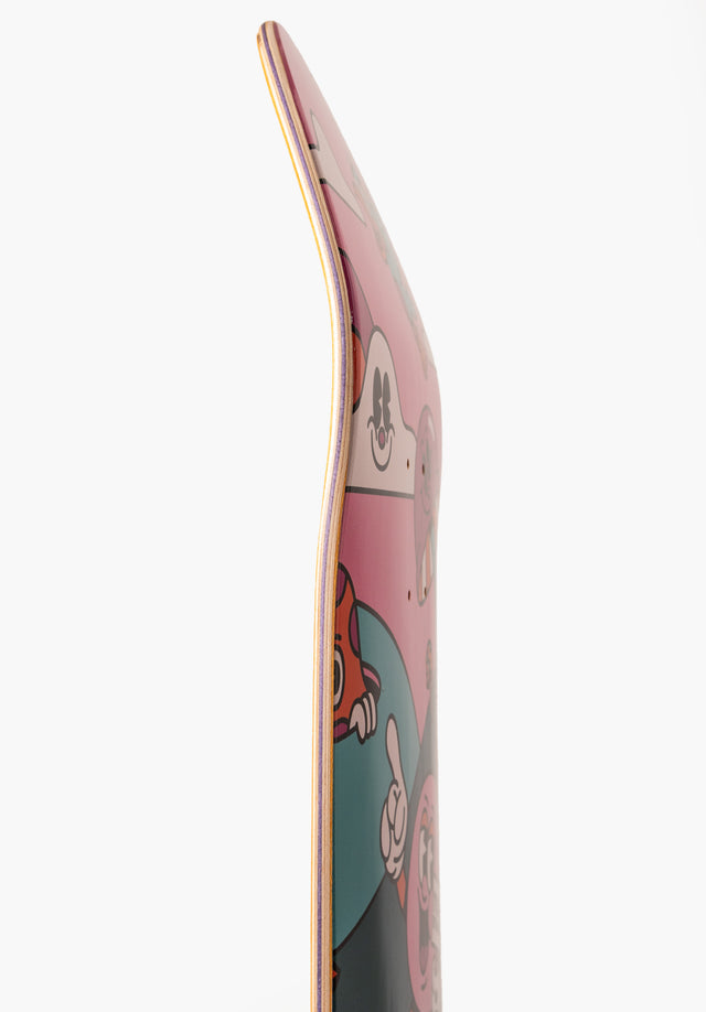 titus-x-yeye-weller-artist-series-skateboard-deck-7-ply-maple-popsicle image 4