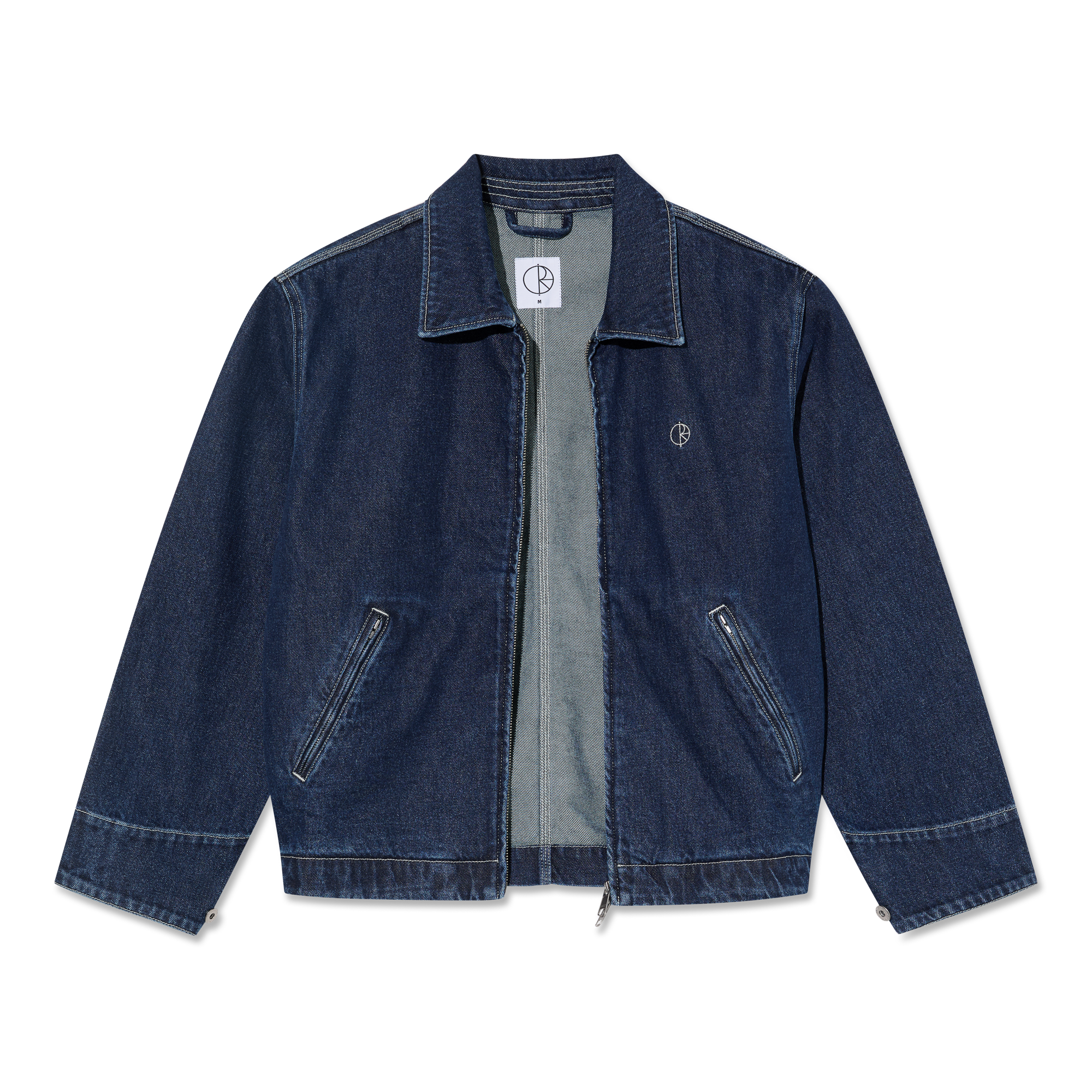 polar-skate-co-cliff-jacke-indigo-denim-435-gsm-box-fit image 2