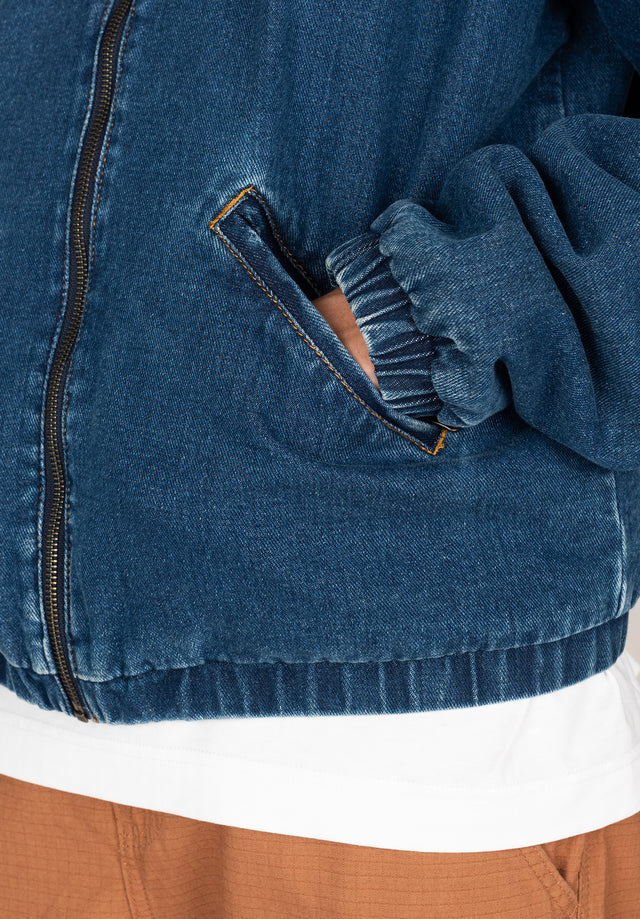 titus-dimitri-jeansjacke-mit-steppfutter-und-fleece-kragen-2 image 4