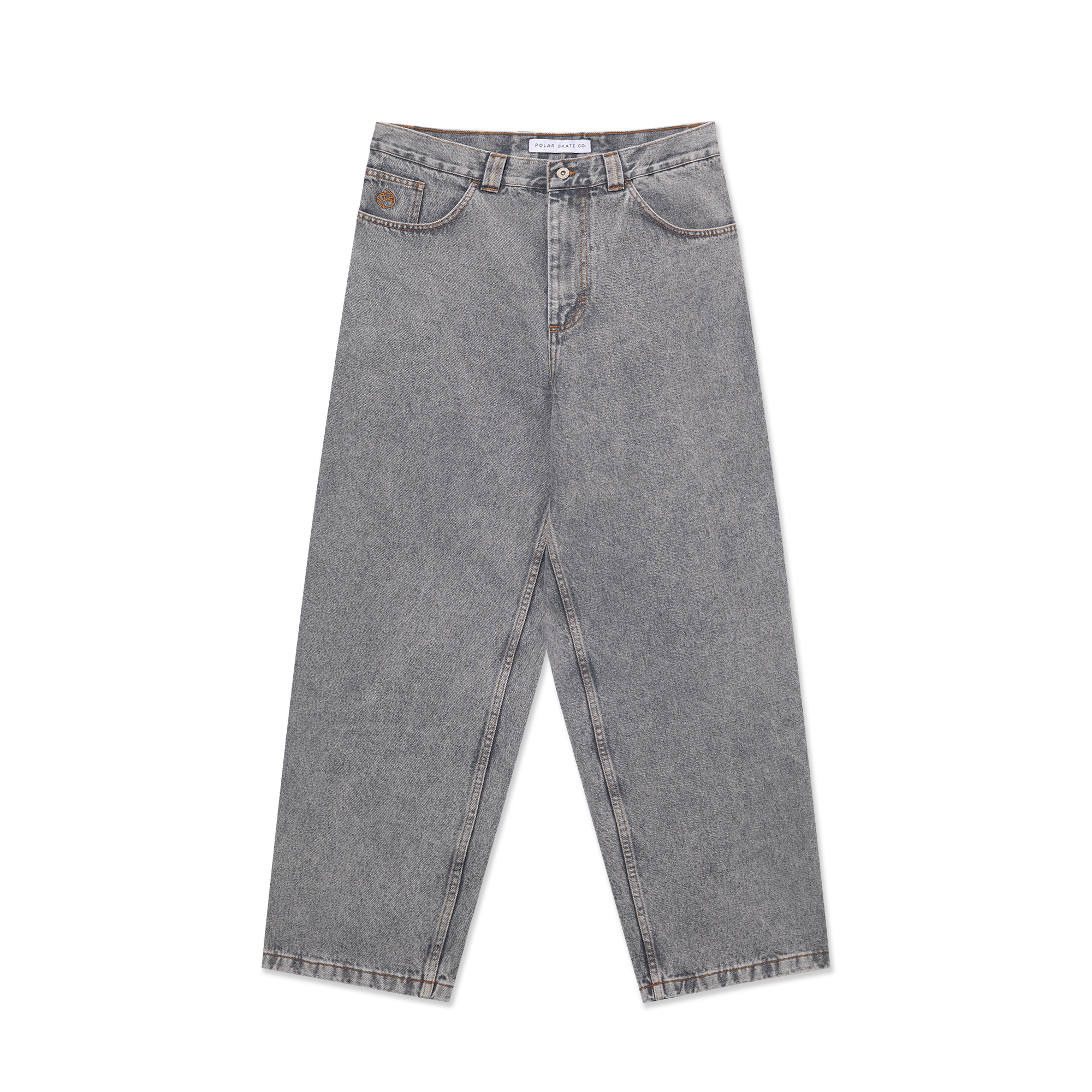 polar-skate-co-big-boy-pants-washed-graphite-435-gsm-denim image 1