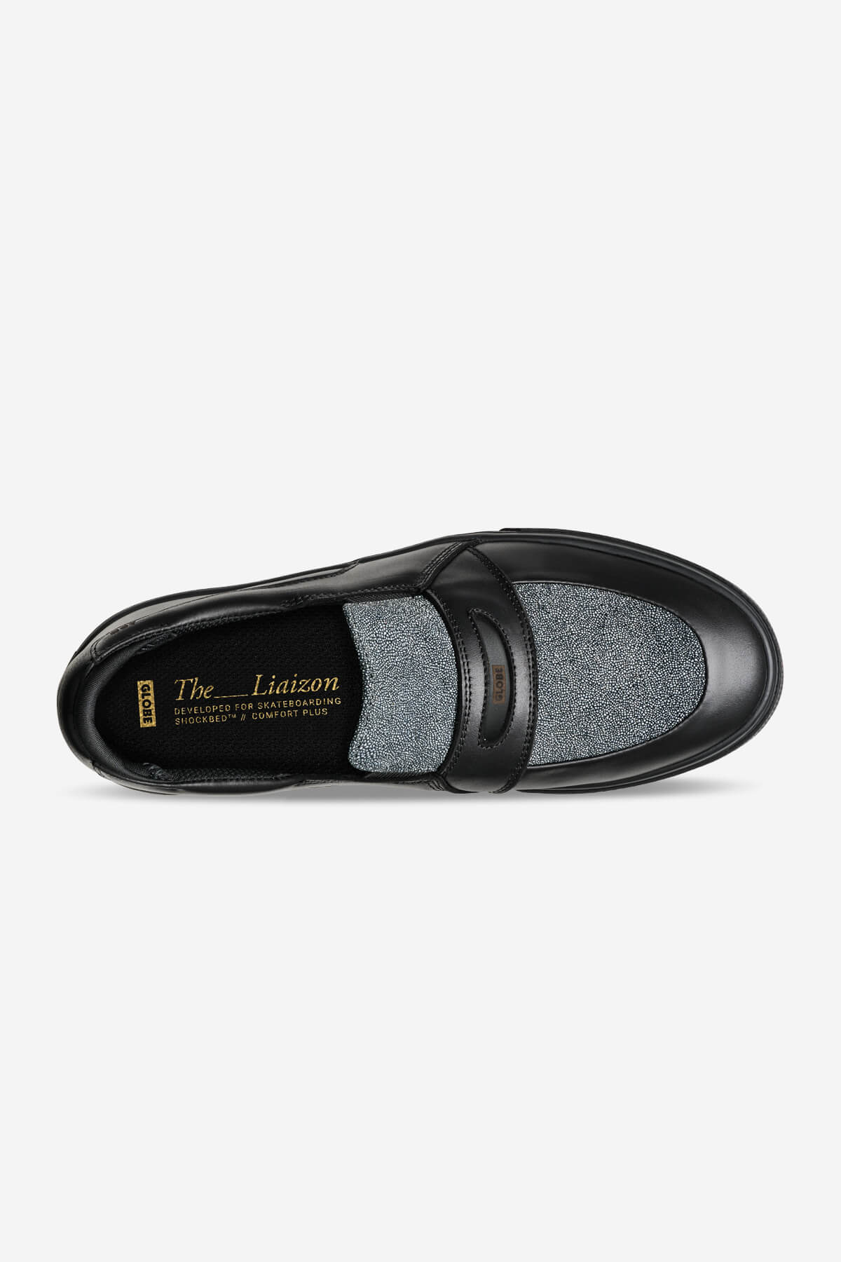 globe-liaizon-skate-schuhe-black-stingray image 3