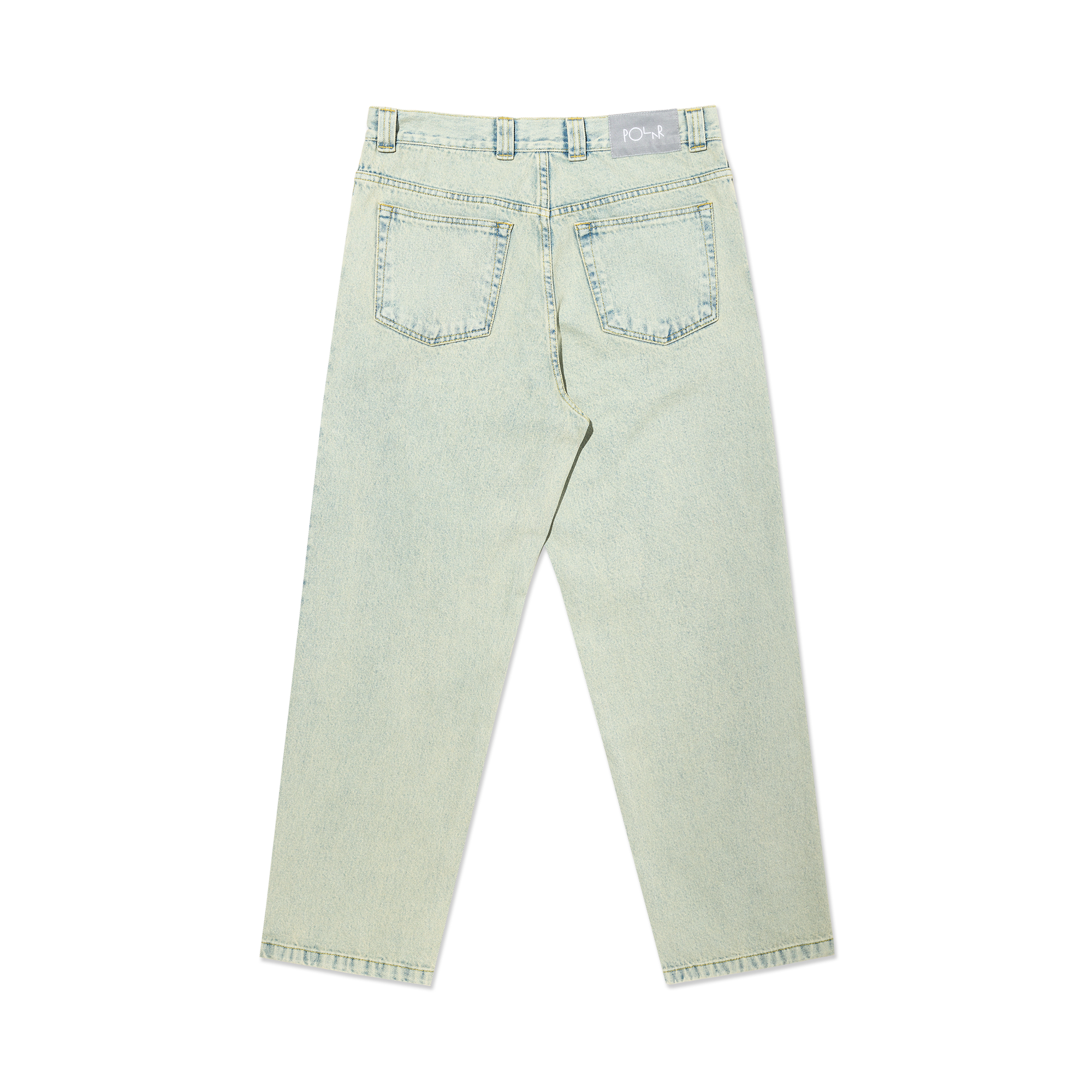 polar-skate-co-93-pants-dirty-light-blue-oversized-denim-hose-435-gsm-dropped-cr image 2