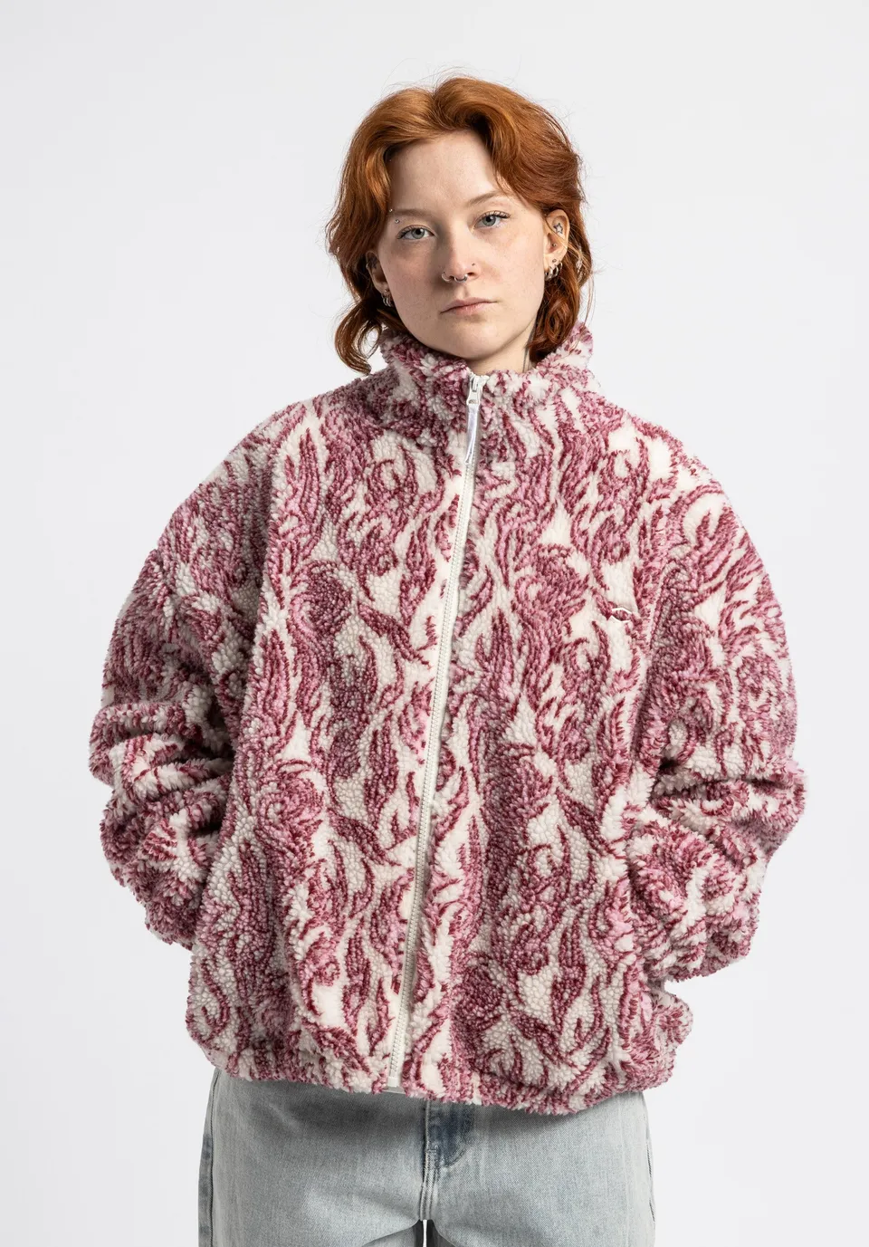 titus-nieva-teddy-fleece-jacke-loose-fit image 1
