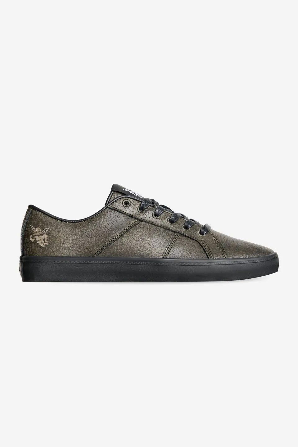 globe-surplus-bauer-skateschuh-black-distress-bauer-val-bauer-signaturmodell image 1
