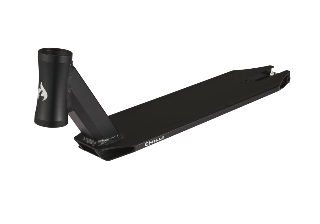 chilli-pro-scooter-deck-black-5000-stunt-scooter-deck-inkl-achse image 1