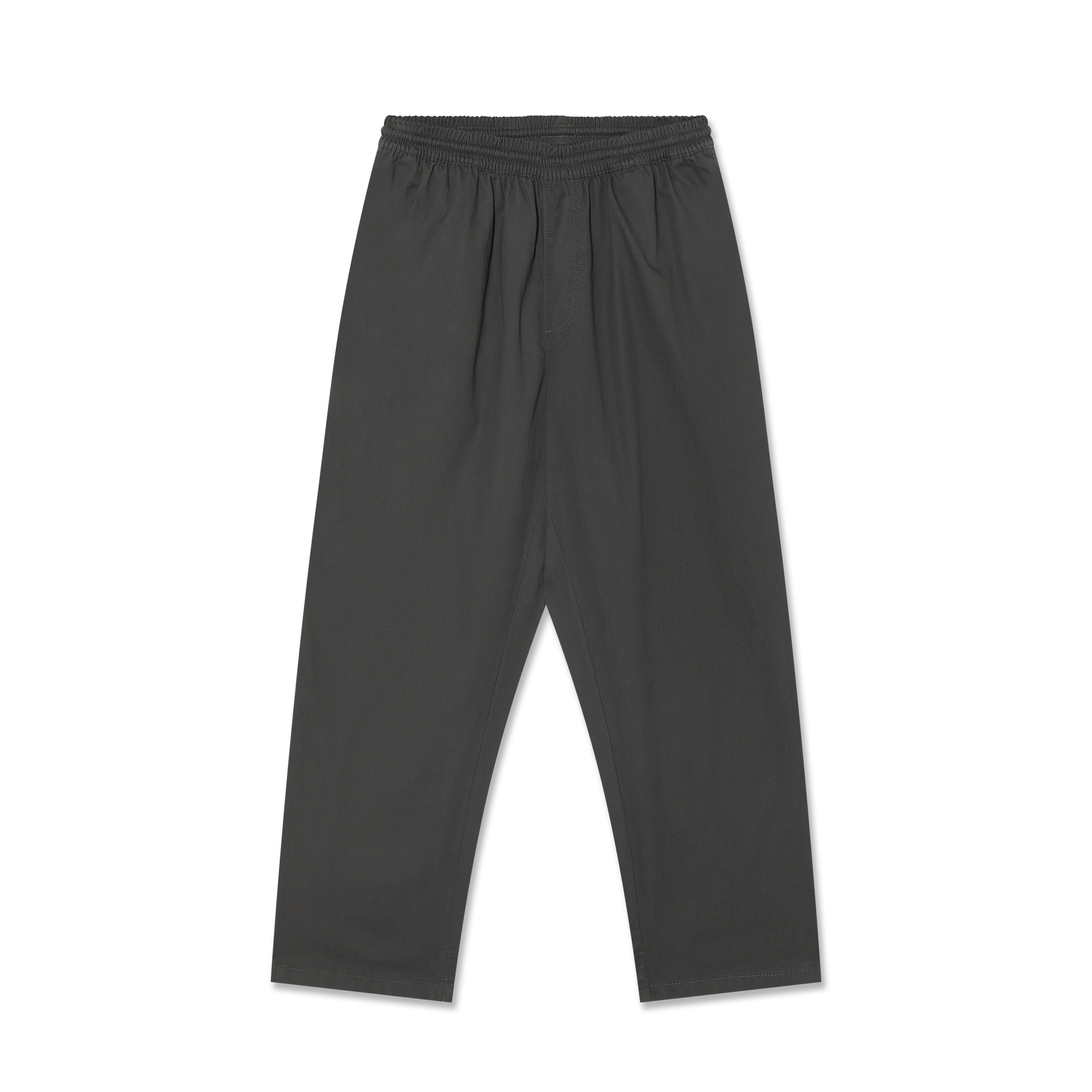 polar-skate-co-surf-pants-graphite-100-baumwolle-205-gsm-twill-elastischer-bund- image 1