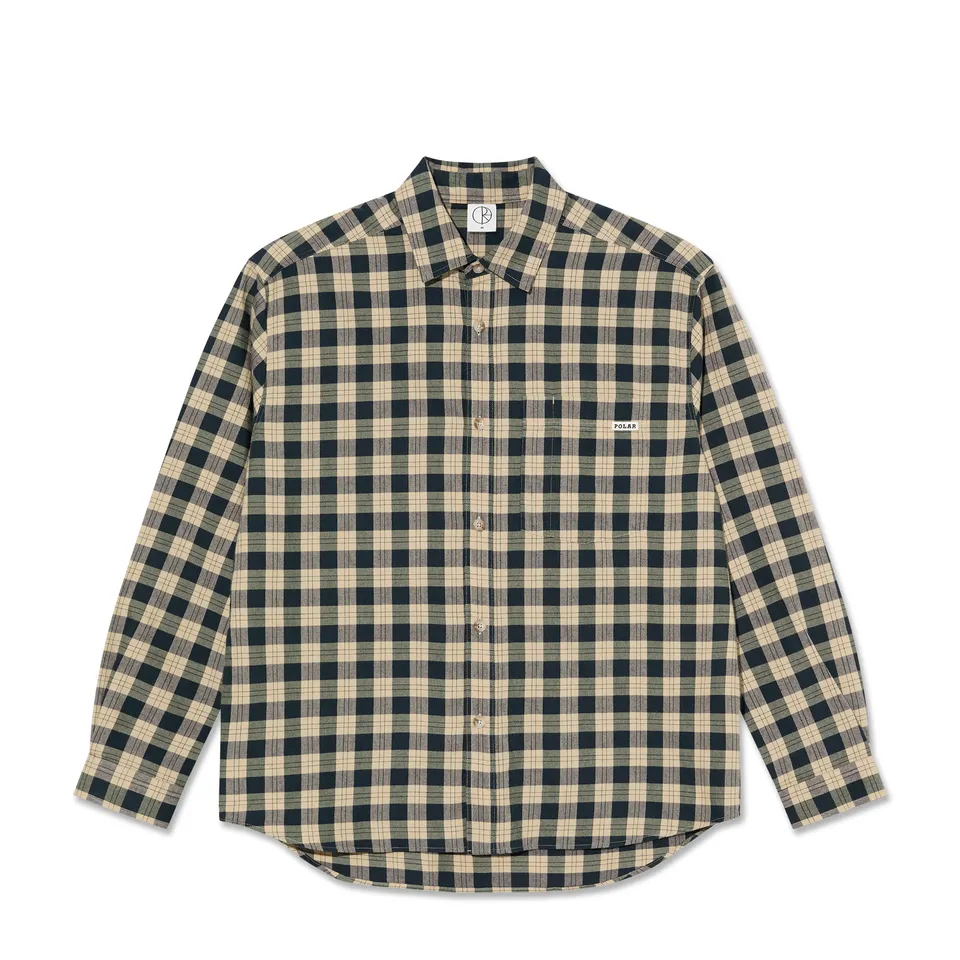 polar-skate-co-mitchell-ls-shirt-teal-butter-geb-rstetes-flanell-hemd-loose-fit image 1