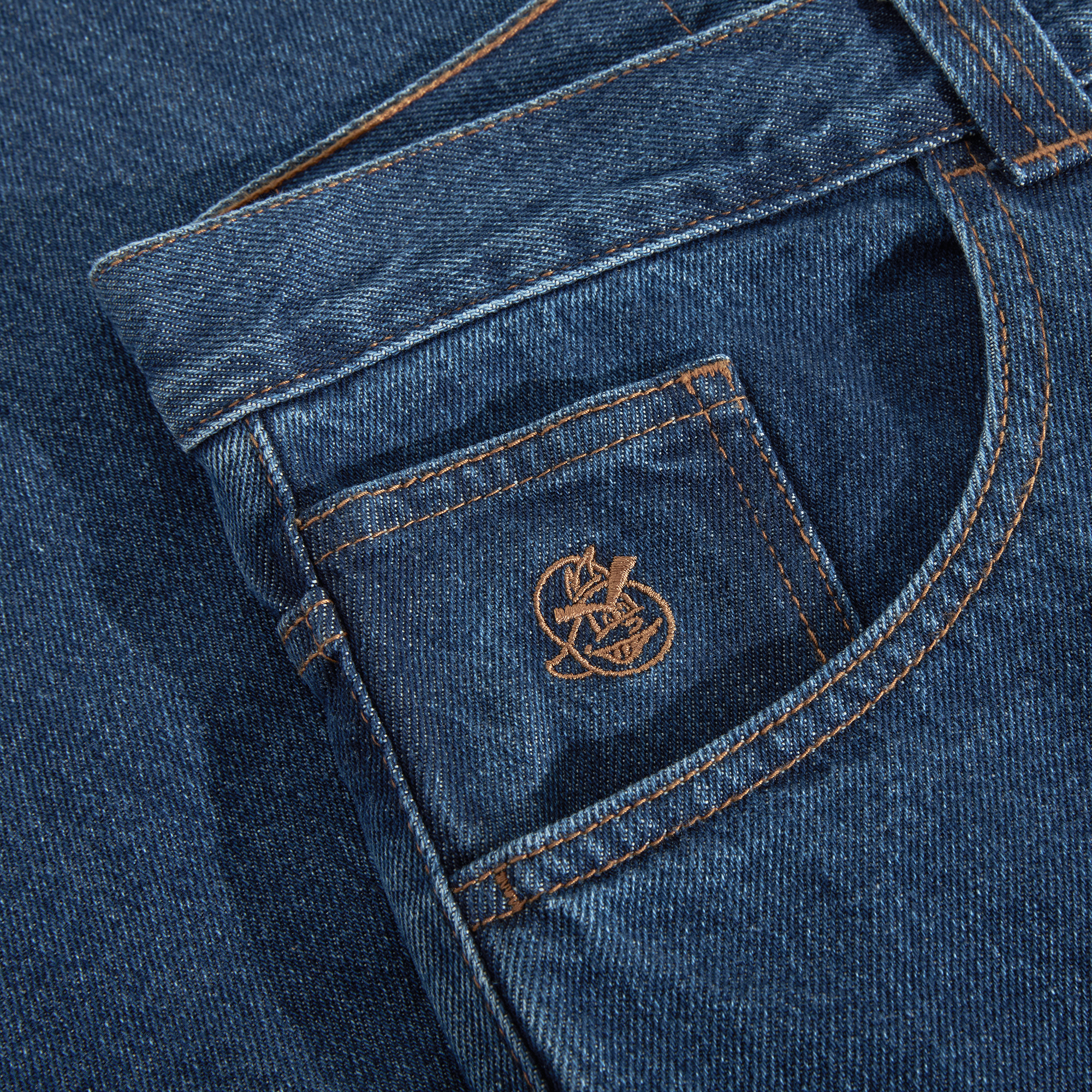 polar-skate-co-93-pants-dark-blue-435-gsm-denim-low-waist-straight-leg-made-in-p image 5