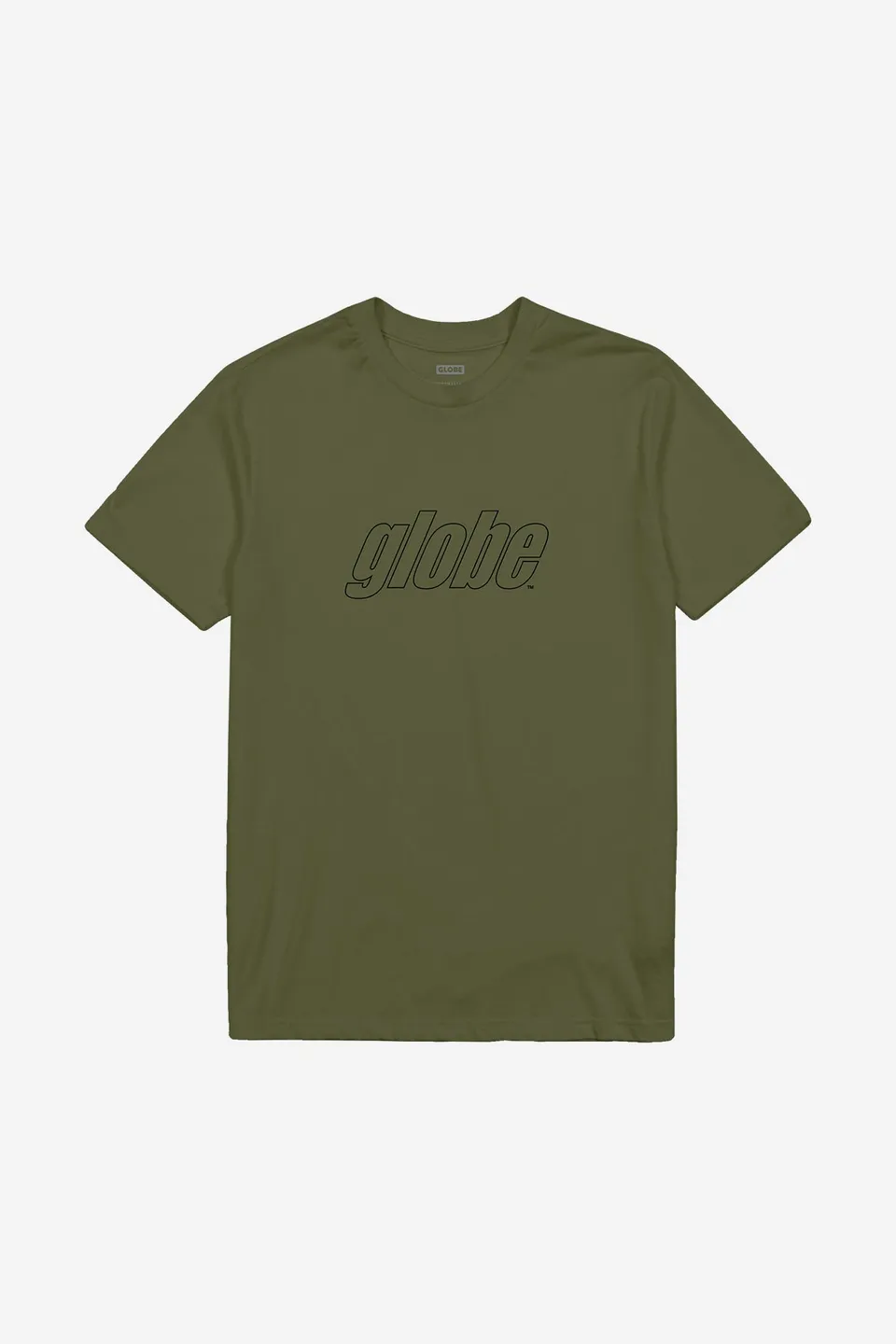 globe-impact-t-shirt-olive-100-bio-baumwolle-170-g-m image 1