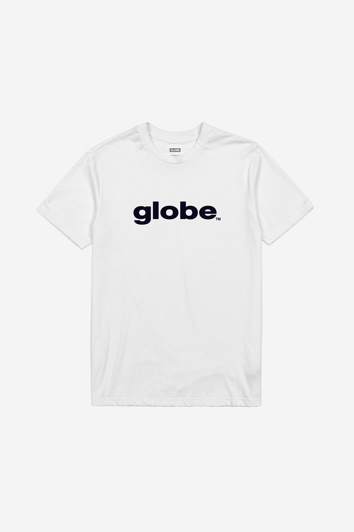 globe-o-g-tee-white-t-shirt image 1