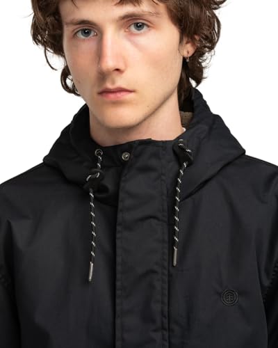 element-alder-parka-herren-flint-black-l-parkajacke image 8