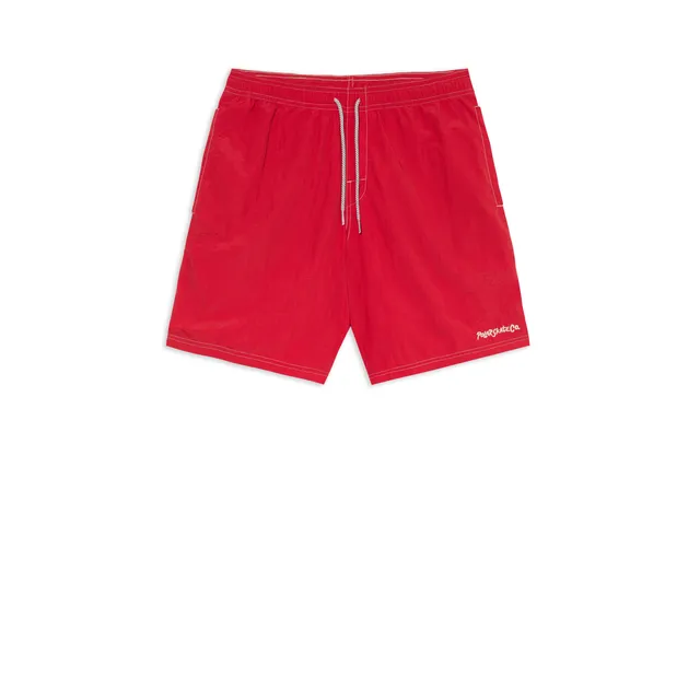 polar-skate-co-ziggy-swim-shorts-red-110-gsm-nylon-badeshorts image 1