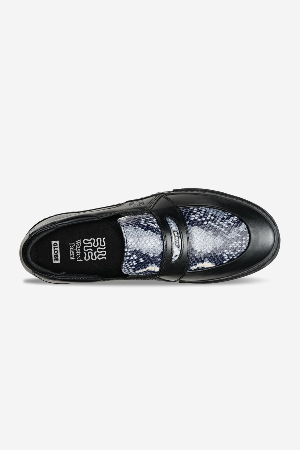 globe-liaizon-wasted-talent-black-snake-skate-schuh image 6