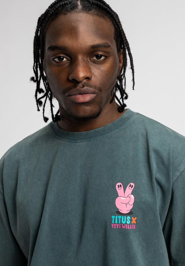 titus-x-yeye-weller-push-hard-t-shirt image 4