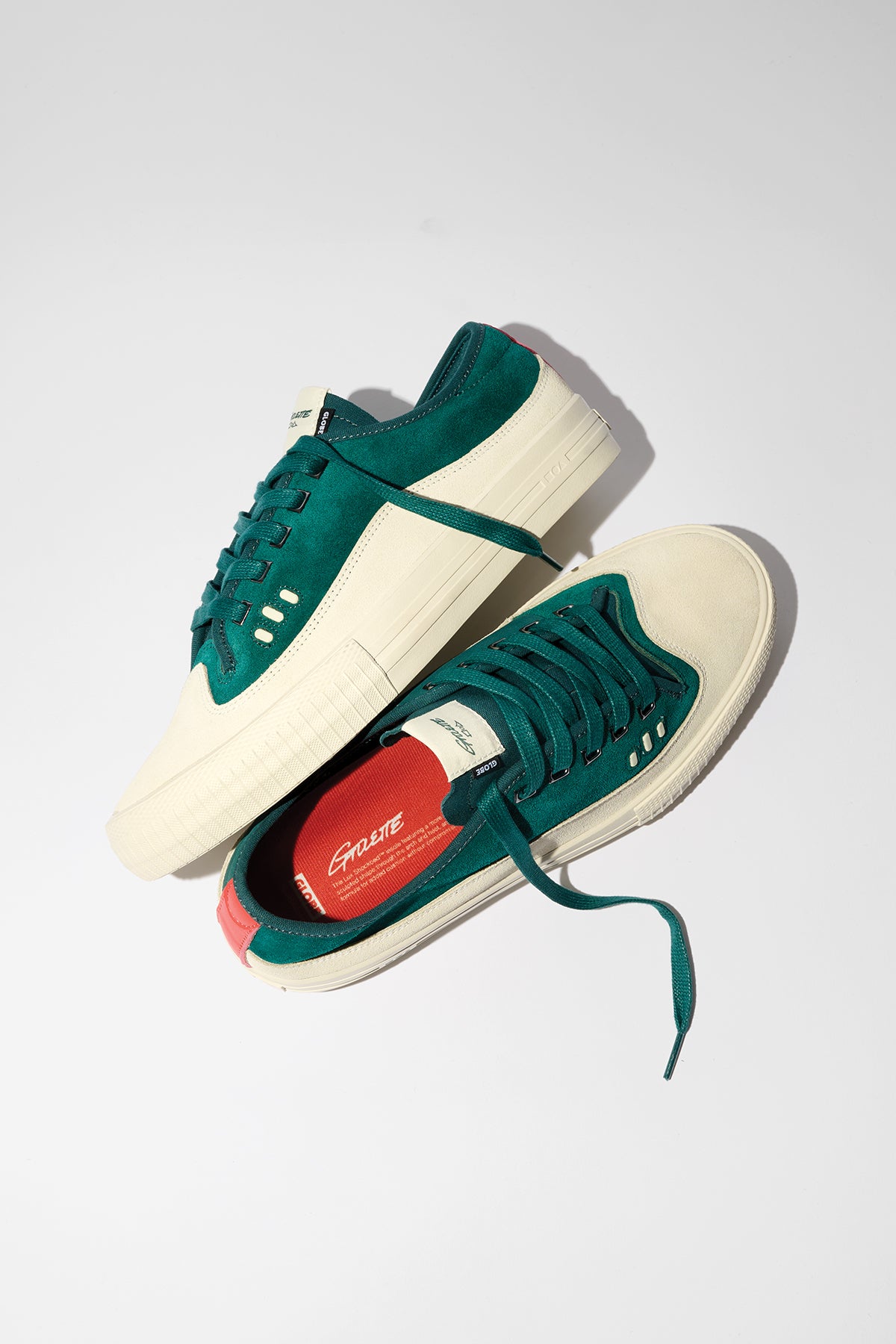globe-gillette-pro-skate-shoes-moss-cream-austyn-gillette-signature image 4