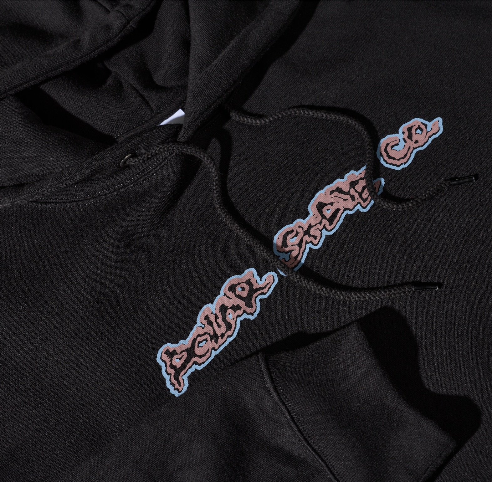 polar-skate-co-dave-hoodie-lovely-day-schwarz image 3