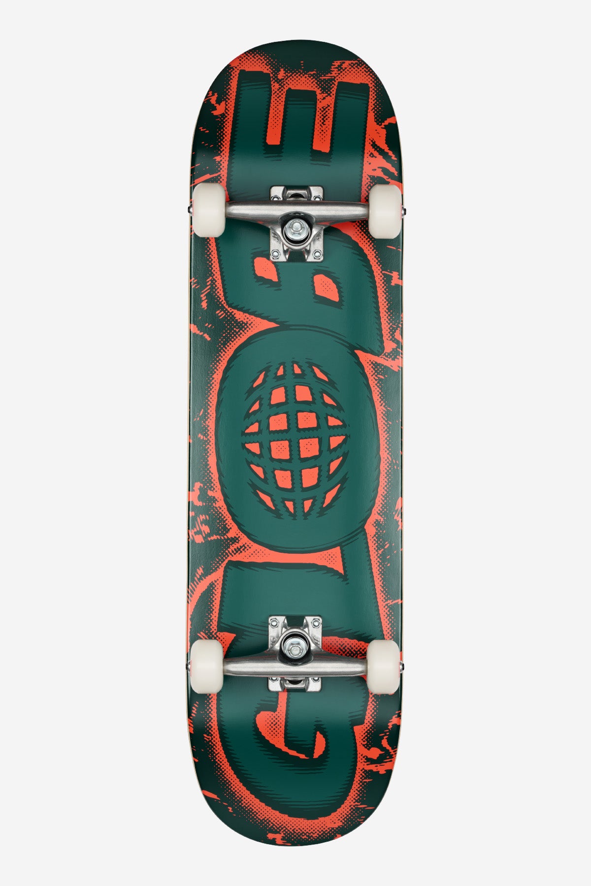 globe-g0-reverb-8-375-complete-skateboard-dark-olive-phantom image 1