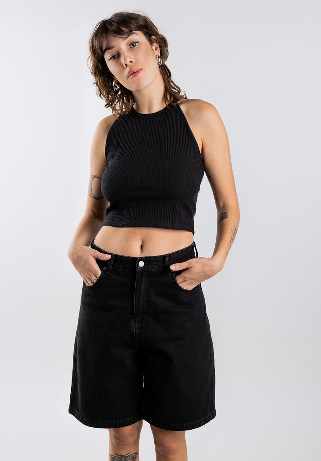 titus-rois-top-rmelloses-crop-top-mit-hohem-kragen-und-ribbed-jersey image 4