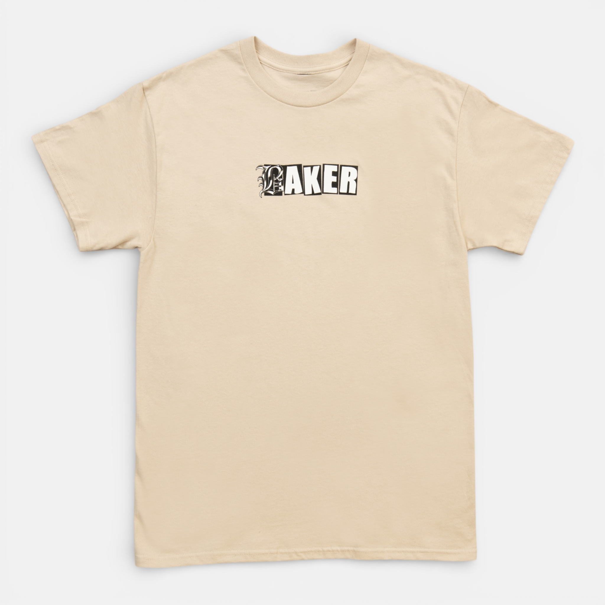 baker-skateboards-old-e-tee-6-0oz-100-combed-ringspun-cotton-kurzarmshirt image 1