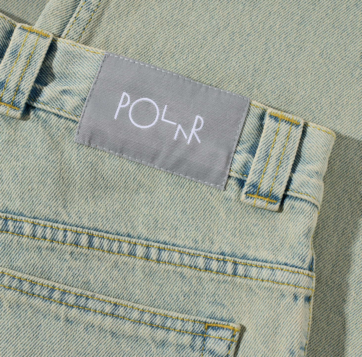 polar-skate-co-93-pants-dirty-light-blue-oversized-denim-hose-435-gsm-dropped-cr image 5