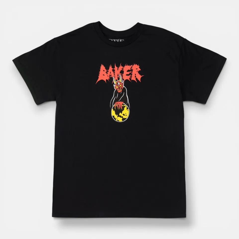 baker-skateboards-world-control-t-shirt-6-oz-100-ringspun-cotton-artwork-von-mik image 1