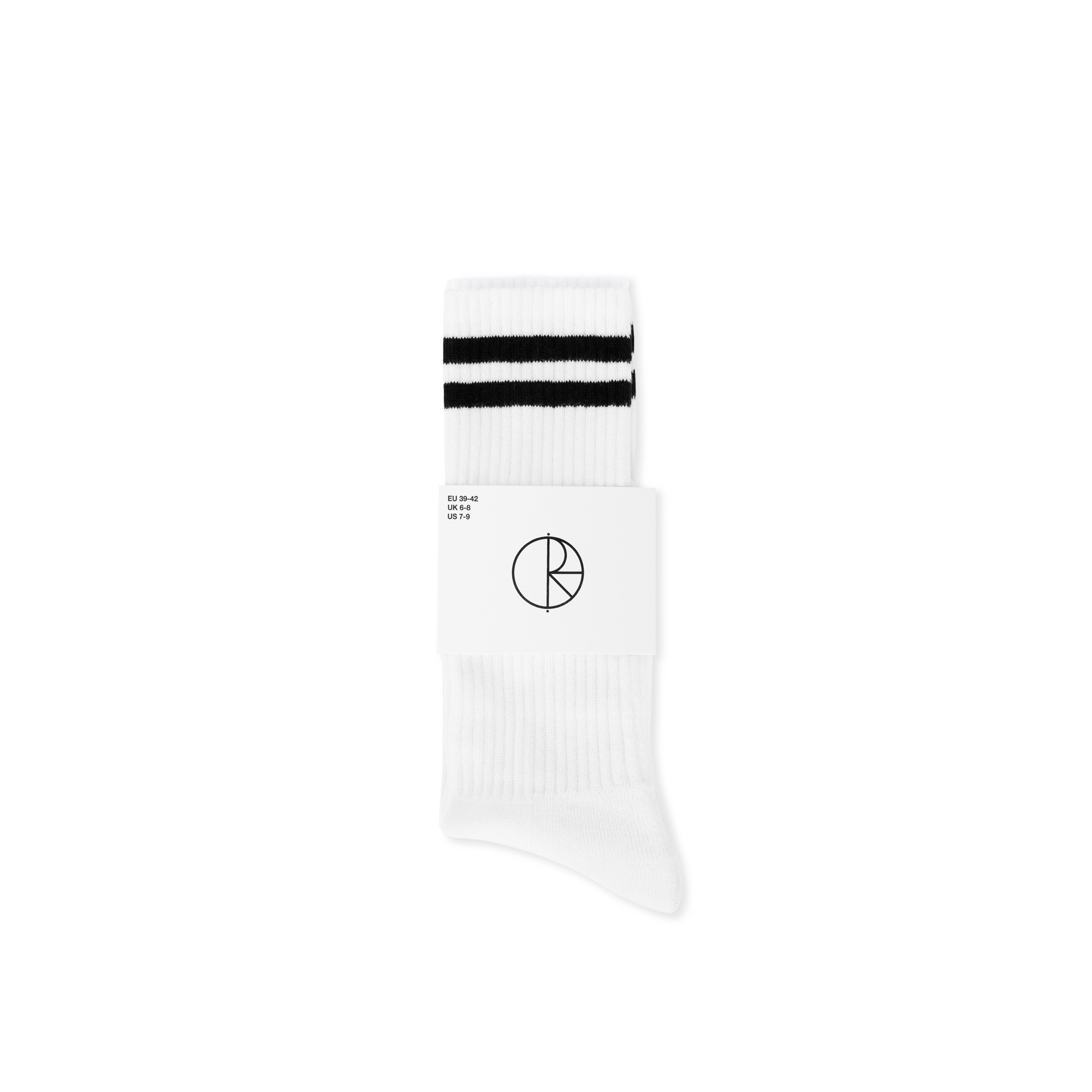 polar-skate-co-rib-socks-long-happy-sad-wei-schwarz image 3