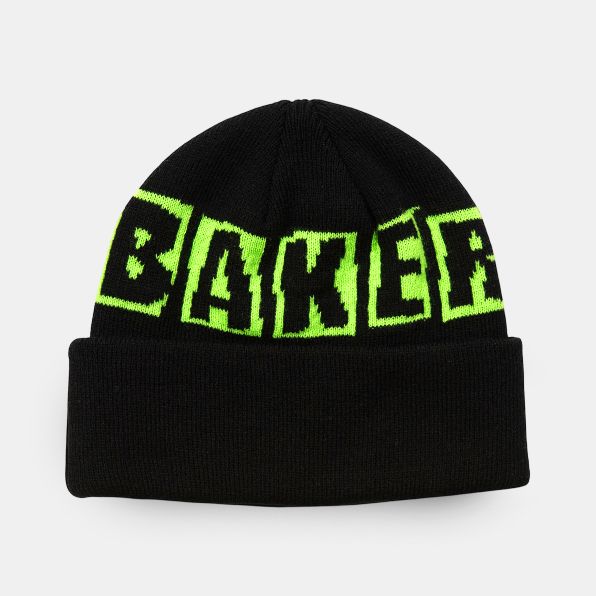 baker-skateboards-brand-logo-beanie-jacquard-knit-cuff-beanie image 1