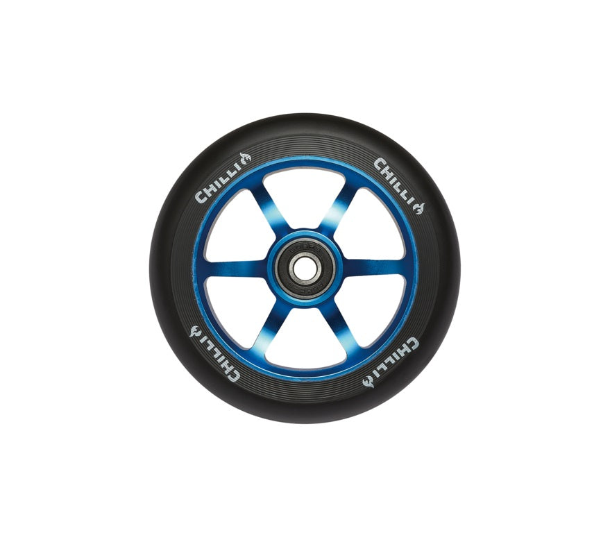 chilli-pro-scooter-wheel-blue-110mm-ersatzrolle-4000-u-a image 1