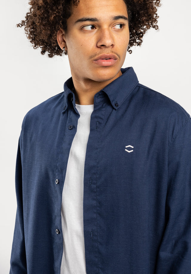titus-batu-hemd-regular-fit-button-down-shirt-mit-hxgn-icon-stickerei image 2