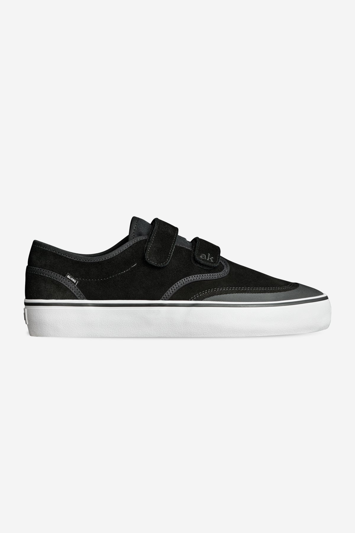 globe-motley-ii-strap-black-white-skateschuhe-mit-klettverschluss image 1