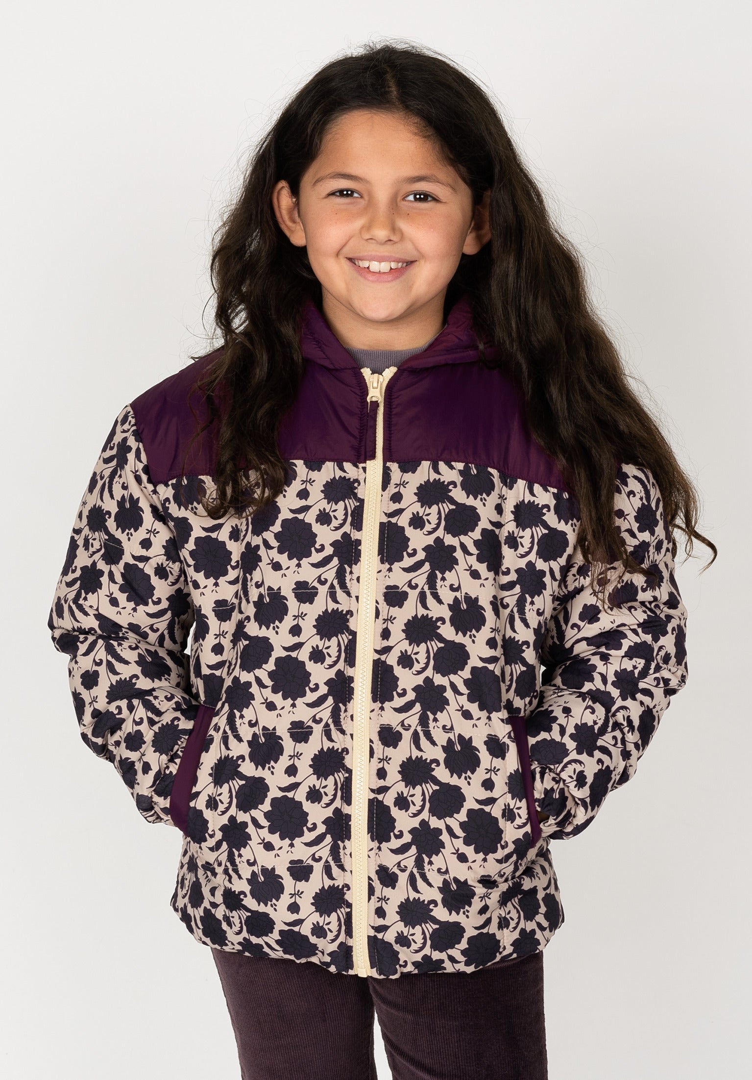 titus-synni-kids-girls-jacke-blumenmuster image 1