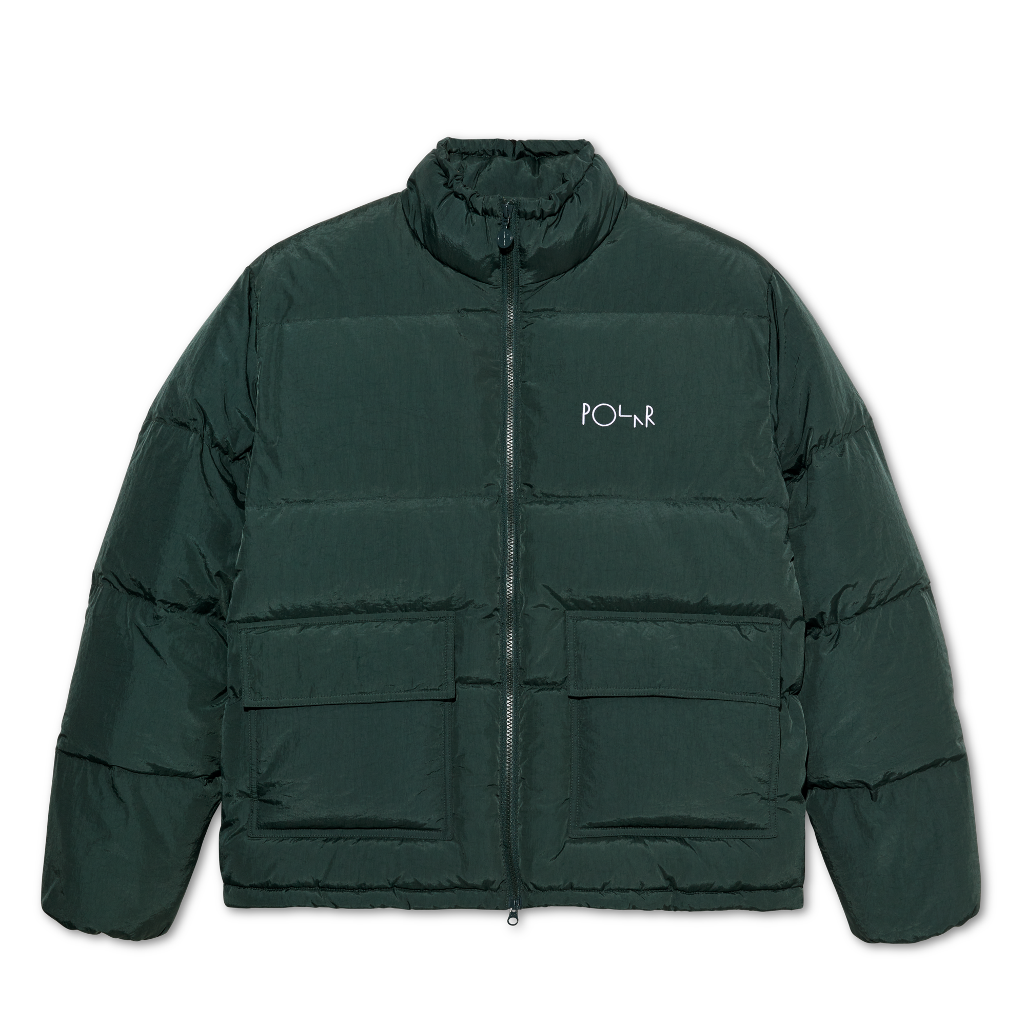 polar-skate-co-pocket-puffer-jacket-dark-teal-daunenjacke-mit-90-r-d-s-daunen image 1