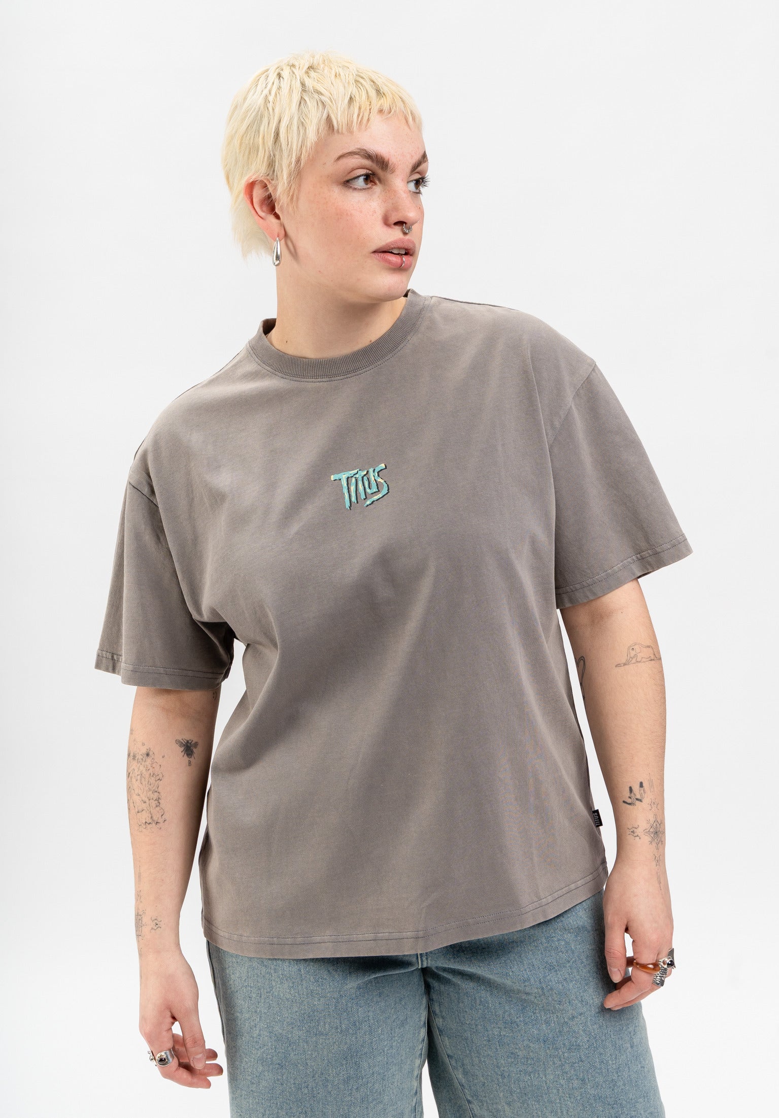 titus-leeloo-t-shirt-loose-fit-90s-west-coast-beach-style-baumwolle image 1