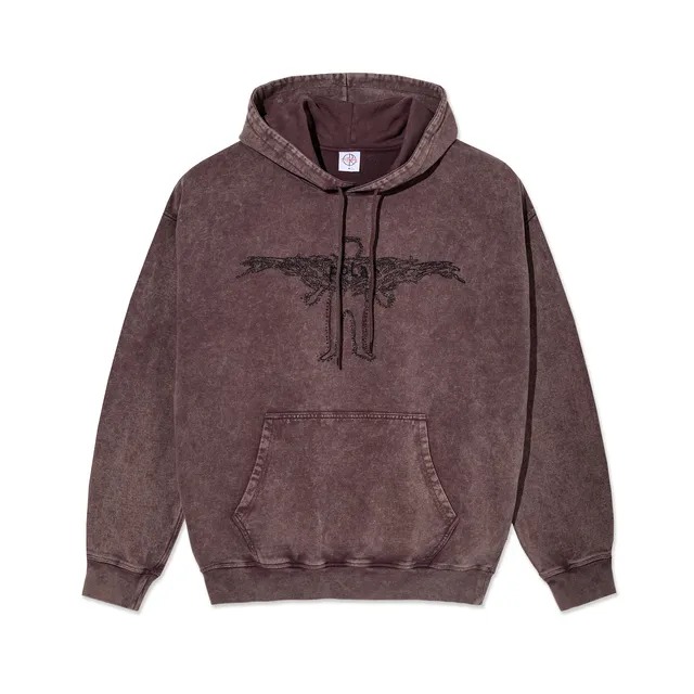 polar-skate-co-acid-frank-hoodie-soul-bordeaux image 1