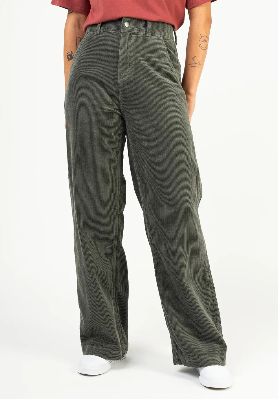 titus-kira-cordhose-mit-high-waist-und-loose-leg image 1