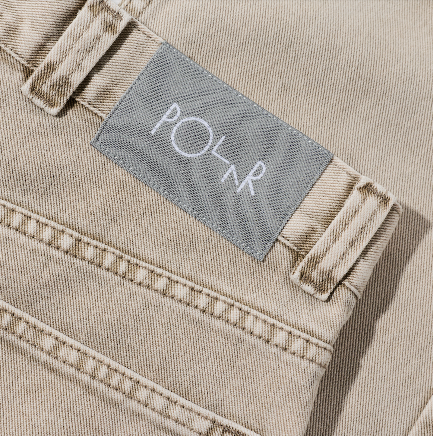 polar-skate-co-89-pants-sand-high-waist-straight-leg-jeans-435-gsm-denim image 4
