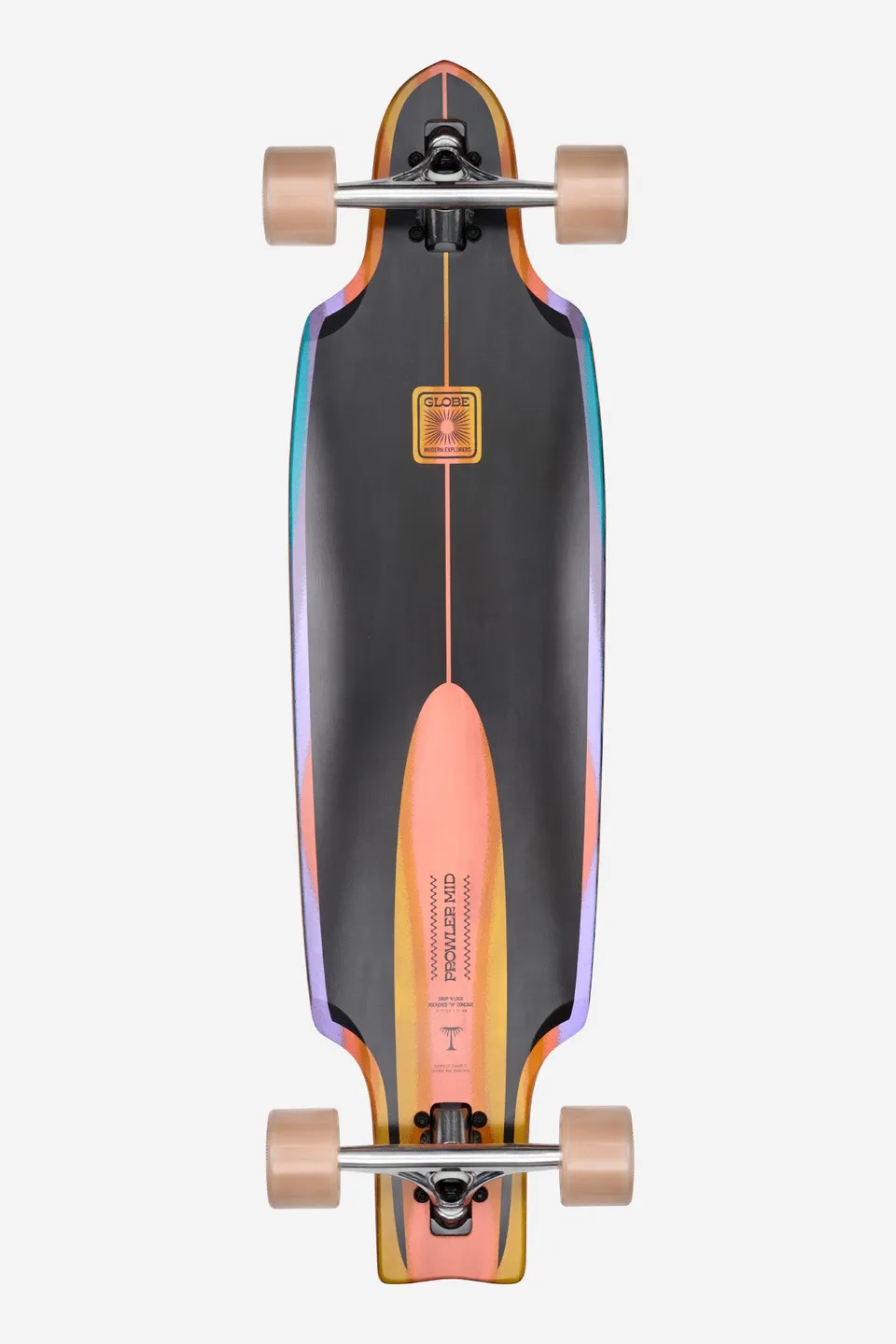 globe-prowler-mid-34-longboard-sunstone image 1