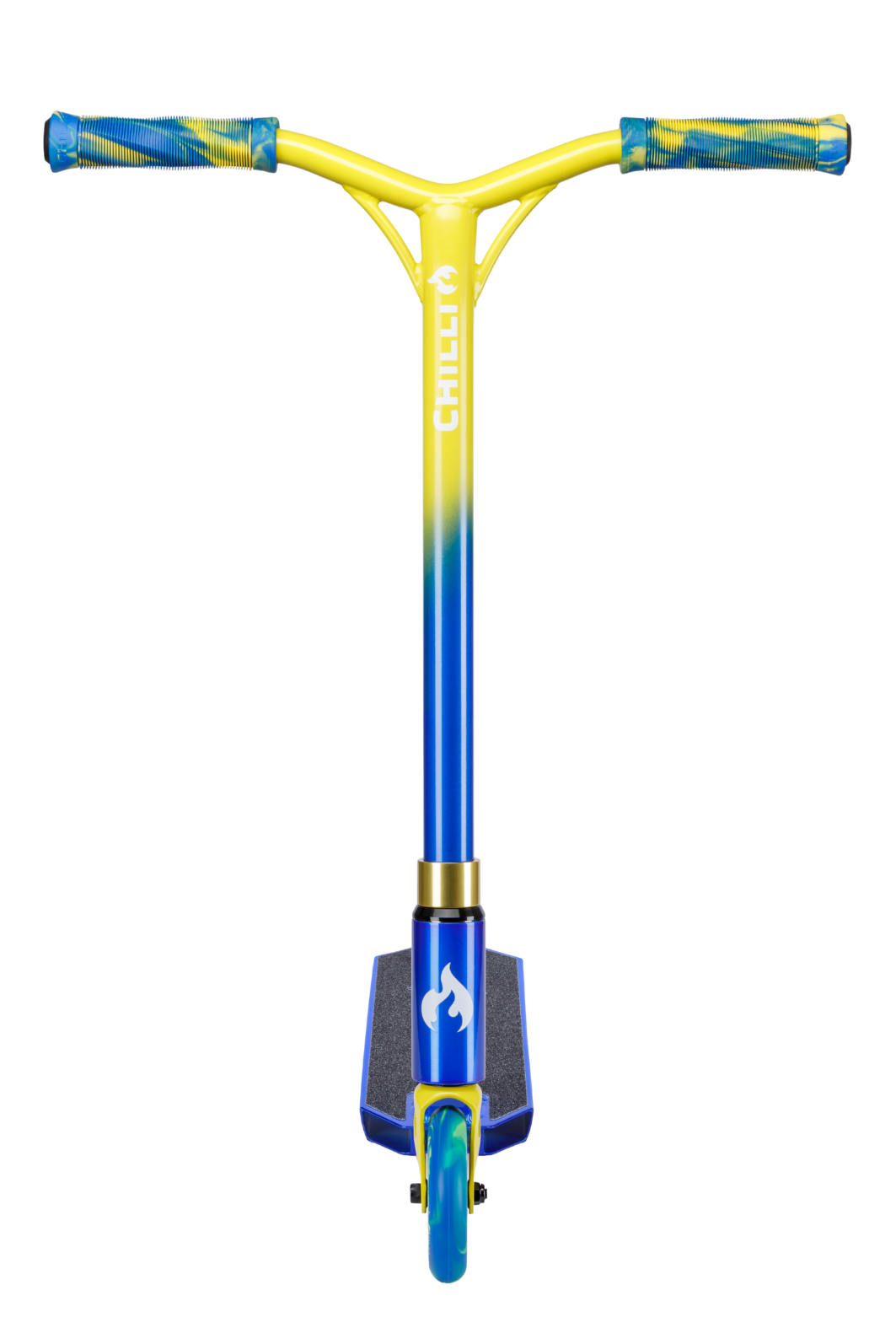 chilli-pro-scooter-jumpstart-s-blue-yellow-stunt-scooter image 2
